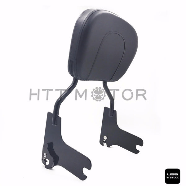 HTTMT- Sissy Bar Upright Passenger Backrest for Harley Touring Street Glide 1997-2008