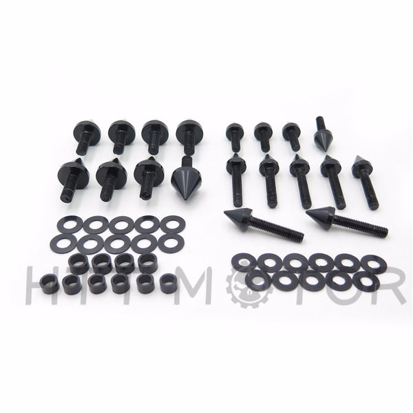 HTTMT Black Spike Fairing Bolts For 03-06 Honda Cbr600Rr 2004-2007 Honda Cbr1000Rr