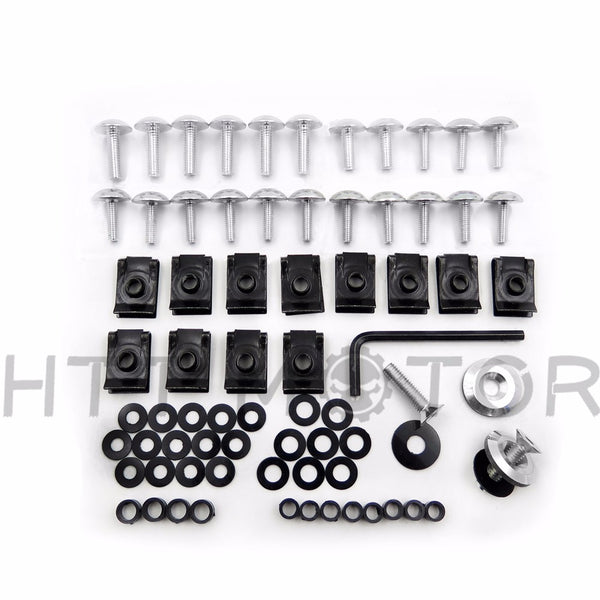 HTTMT Motorcycle Normal Fairing Bolts Kit For 1998-2002 Kawasaki Ninja Zx6 Zx6R Zx9R