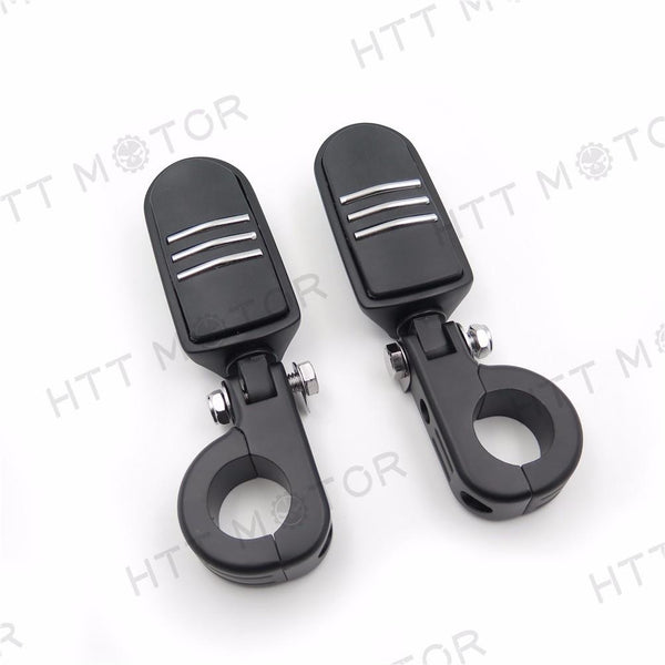 1 1/4" Flame FootPeg P-Clamp mounting Bracket For YAMAHA Roadstar KAWASAKI VULCAN