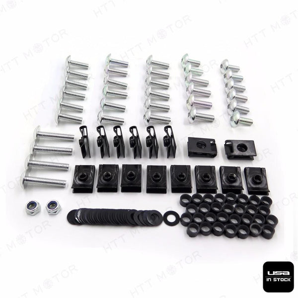 Bolt Kit Hardware Washers Sportbike Fairing For Yamaha YZF R1 2004 2005 2006