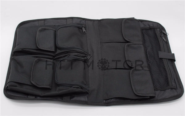 Tour Pack Lid Organizer Black For Harley Davidson All