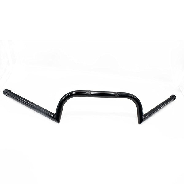 HTTMT- Black 7/8" Handlebar with center knurling For Cafe CB500 CB650 CB750 KZ650 KZ550