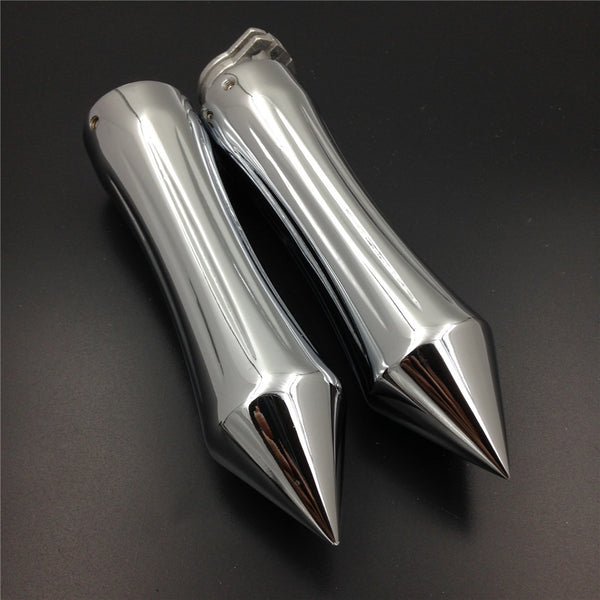 HTT Motorcycle Chrome Hand Grips 7/8" 22 mm For Honda CBR 600 F3 F4i 900 929 954 1000 RR ( All Models and Years)