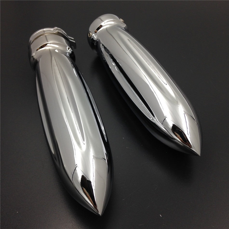 HTT Motorcycle bullet shape 1" 25mm Hand Grips For Harley FLTR Road Glide Custom/ Yamaha Roadstar 1600 1700/ Harley Davidson FLSTF Fat Boy