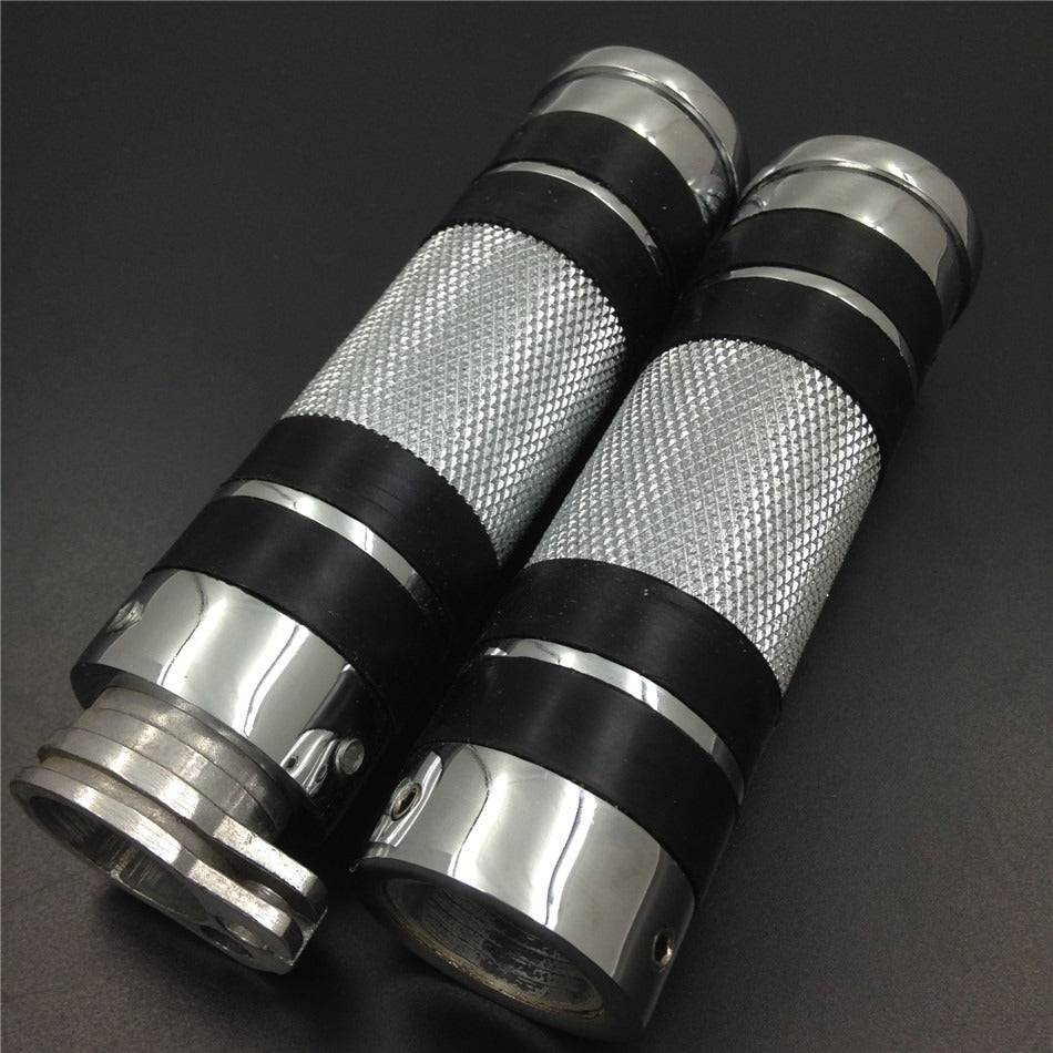 HTT Replacement Motorcycle 1" 25mm  Hand Grips For Harley Davidson FXDB Street Bob/ FLSTC Heritage Softail Classic