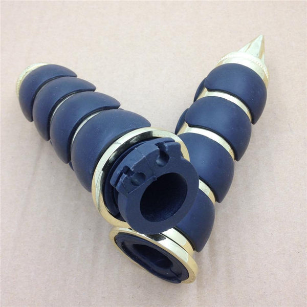 HTT Motorcycle 1" 25mm Handlebar Grips Fit For Harley V-Rod Night Street V Rod Gold