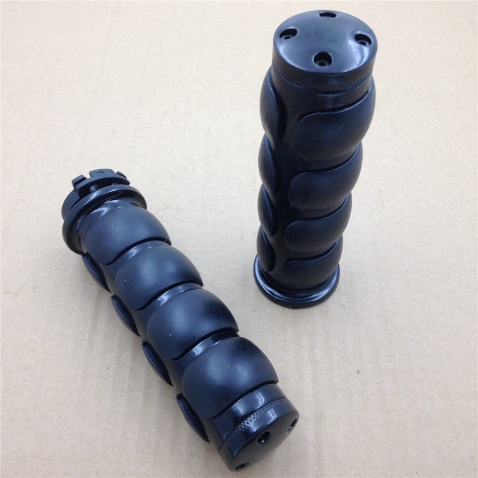 HTT- Motorcycle Hand Grips 1" 25mm For Harley Davidson Road King Custom Classic/ Harley Davidson FXDB Street Bob - HTT Motor
