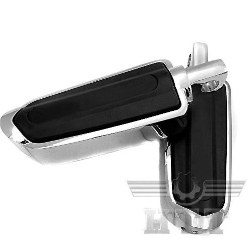 Foot pegs Rest For Harley Street Bob EFI FXDBI FXDB Special FLHXS FXDC CHROME