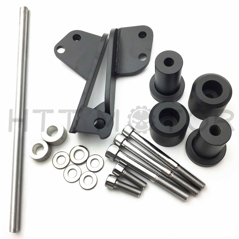 No Cut Frame Slider For 2003 2004 2005 2006 Honda Cbr 600Rr Cbr600Rr Rr Black