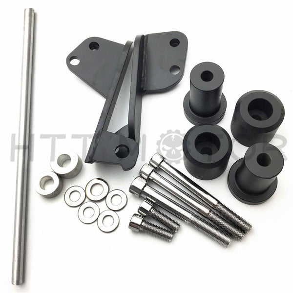 No Cut Frame Slider For 2003 2004 2005 2006 Honda Cbr 600Rr Cbr600Rr Rr Black