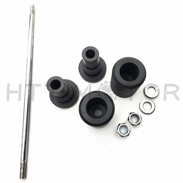 No Cut Frame Slider For 2001-2008 Ducati Monster S2 Multistrada Sport 1000S Blk