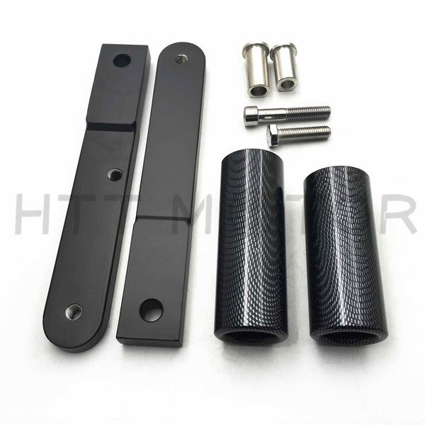 No Cut Frame Slider Protector For 2009 2010 2011 2012 Honda Cbr 600Rr Carbon