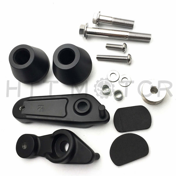 No Cut Frame Slider For 2009 2010 2011 2012 Yamaha Yzf R1 Yzfr1 Yzf-R1 Black