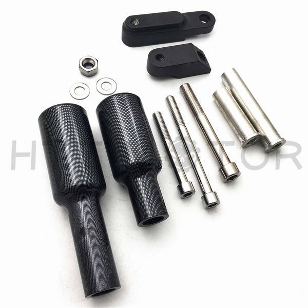 HTT Motorcycle Carbon Fiber Frame Slider Crash Protection For 2012-2013 Honda CBR 1000RR