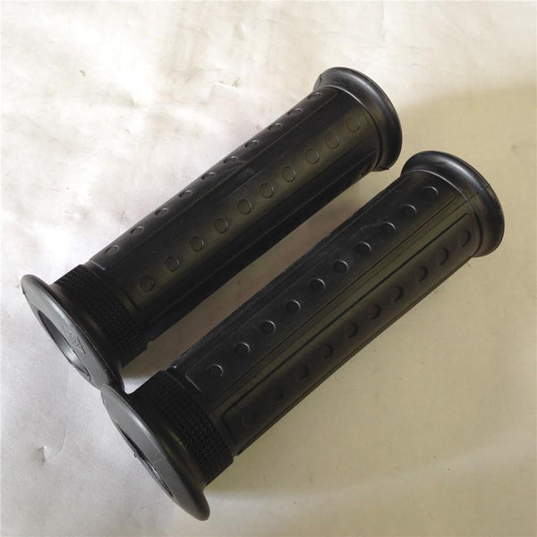 Circle Style H Grips Black ATV QUAD YAMAHA KAWASAKI POLARIS SEADOO WATERCRAFT BOMBARDIER JET SKI HONDA ATV FOREMAN RECON RINCON Kawasaki Brute Force Prairie BRUIN GRIZZLY KODIAK(7/8" BOTH SIDE)