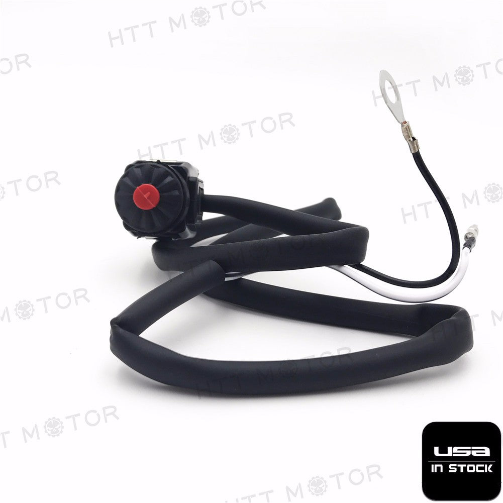 HTTMT- Motorcycle 7/8" Kill Stop Switch On Off Button 50cc-250cc ATV Dirt Bike Go Kart