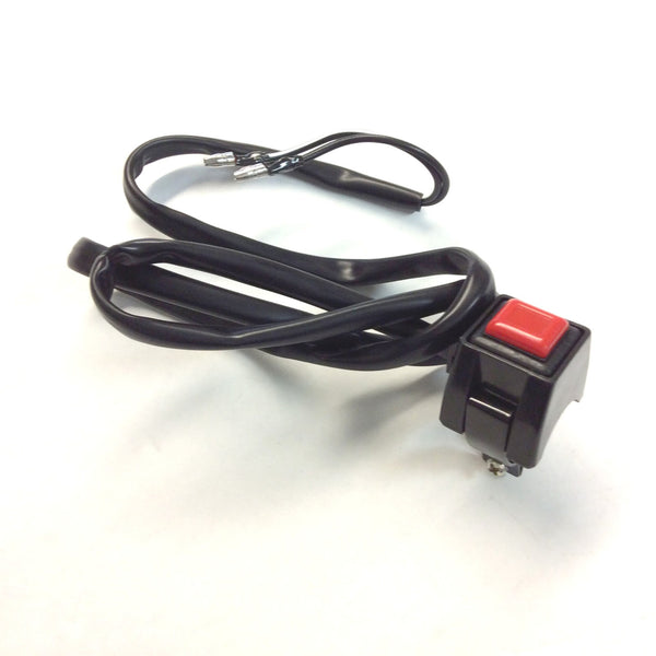 HTT Universal 7/8" Handlebar Kill Cut Off Stop Switch Push Button used on Motorcycles ATVs Scooters Snowmobiles