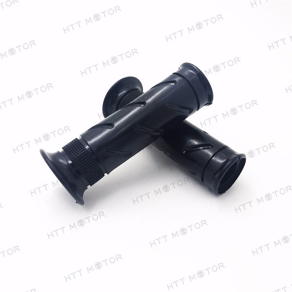 HTTMT- 1" 25mm Black Handlebar for Harley Sportster Cruiser Motorbike Hand Grip Rubber