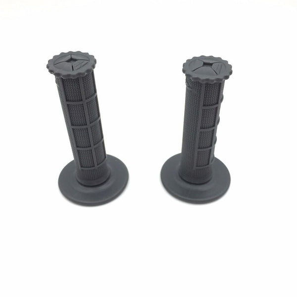 HTT Dark Gray Hand Grips ATV QUAD YAMAHA KAWASAKI POLARIS SEADOO WATERCRAFT BOMBARDIER JET SKI HONDA ATV FOREMAN RECON RINCON Brute Force Prairie BRUIN GRIZZLY KODIAK(7/8" BOTH SIDE)