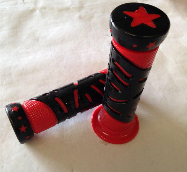 WATERCRAFTS Star Gel Style Grip RED ATV QUAD YAMAHA KAWASAKI POLARIS SEADOO WATERCRAFT BOMBARDIER JET SKI HONDA FOREMAN RECON RINCON Kawasaki Brute Force Prairie BRUIN GRIZZLY KODIAK(7/8" BOTH SIDE)