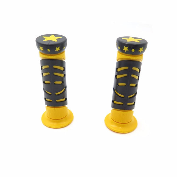 Comfort Gel Hand Grips Yellow 22mm 7/8" For Sportsbike Motorcycle ATV KTV Honda