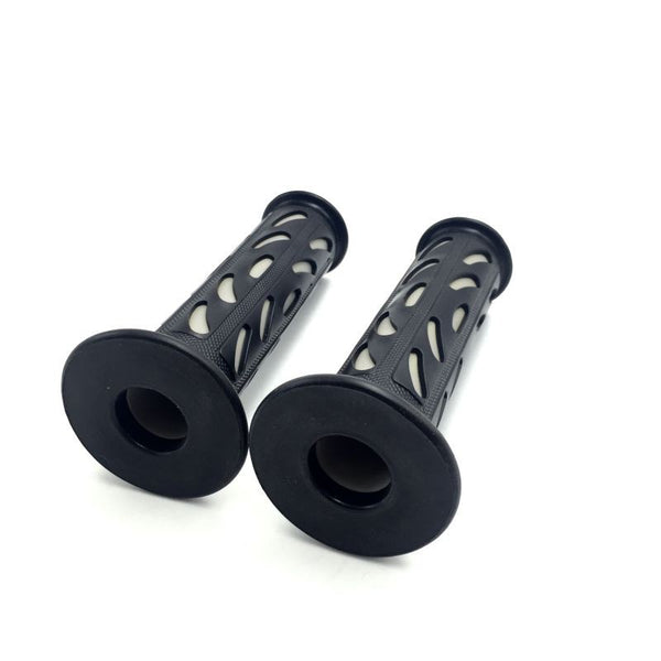 HTT Motorcycle Gray Gel Hand Grips ATV QUAD YAMAHA KAWASAKI POLARIS SEADOO WATERCRAFT BOMBARDIER JET SKI HONDA ATV FOREMAN RECON RINCON Brute Force Prairie GRIZZLY KODIAK (7/8" BOTH SIDE)
