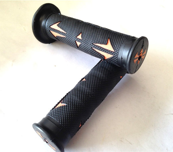Sport Bike  Dirt Bike Motorcycle H Grips ORANGE MOTORCYCLE APRILLA BMW DUCATI TRIUMPH HONDA YAMAHA KAWASAKI SUZUKI Polaris Suzuki Yamaha Dirt Bike Offroad KTM(7/8" LEFT 1" RIGHT)