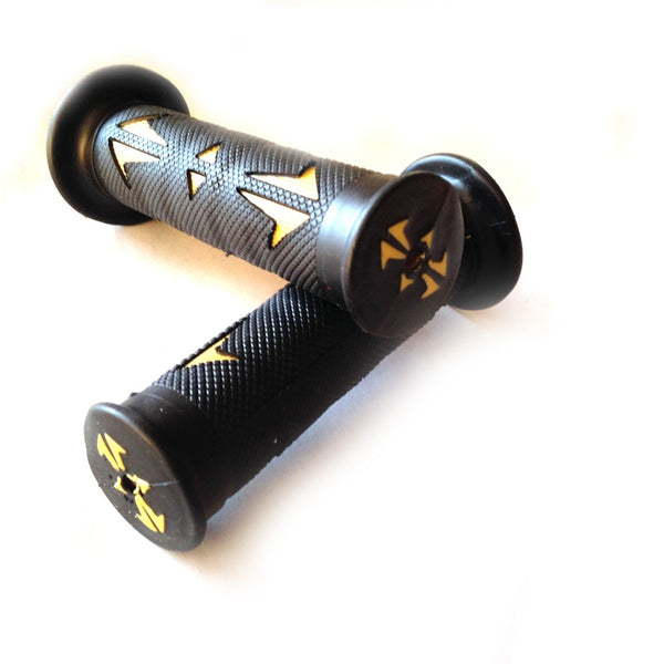 Sport Bike  Dirt Bike Motorcycle H Grips YELLOW MOTORCYCLE APRILLA BMW DUCATI TRIUMPH HONDA YAMAHA KAWASAKI SUZUKI Polaris Suzuki Yamaha Dirt Bike Offroad KTM (7/8" LEFT 1" RIGHT)
