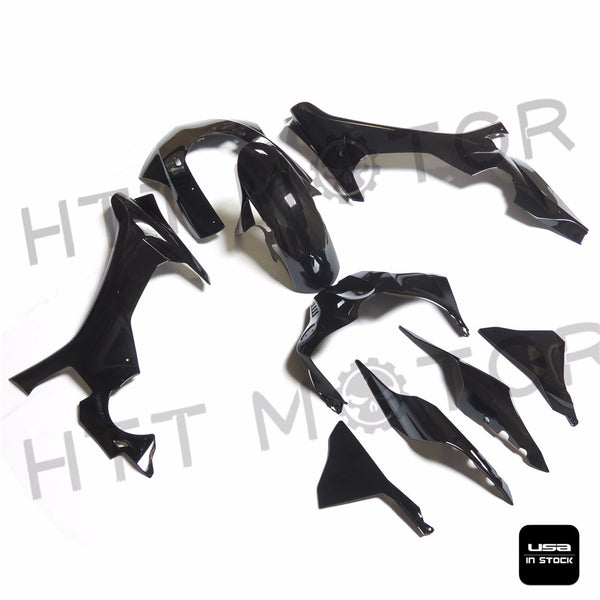 US STOCK INJECTION FAIRING KIT FOR YAMAHA 2015-2016 YZF R1 R1000 GLOSSY BLACK