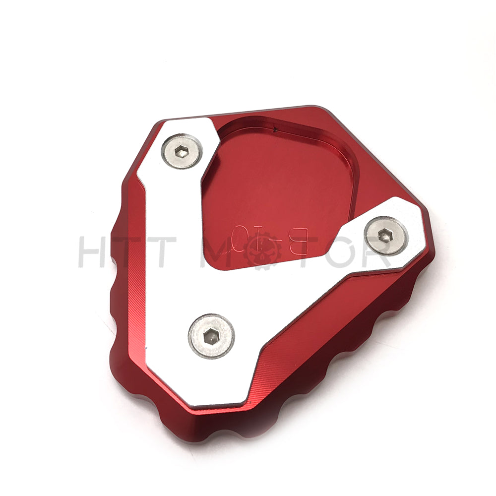 Kickstand Side Stand Enlarge Extension Plate For BMW G310 G 310 GS 17-18 Red