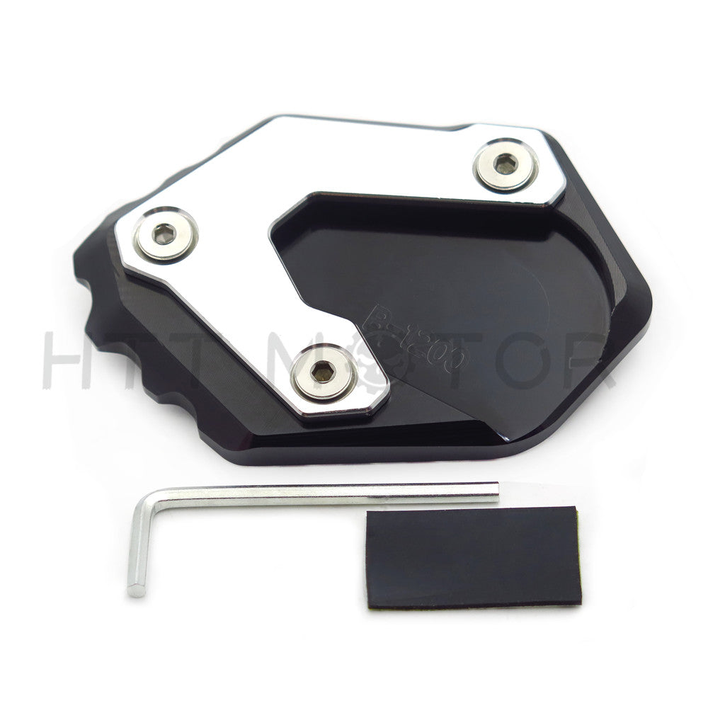 HTTMT- Kickstand Side Stand Enlarge Extension Pad for BMW R1200GS LC ADV 2013-2018 BLACK