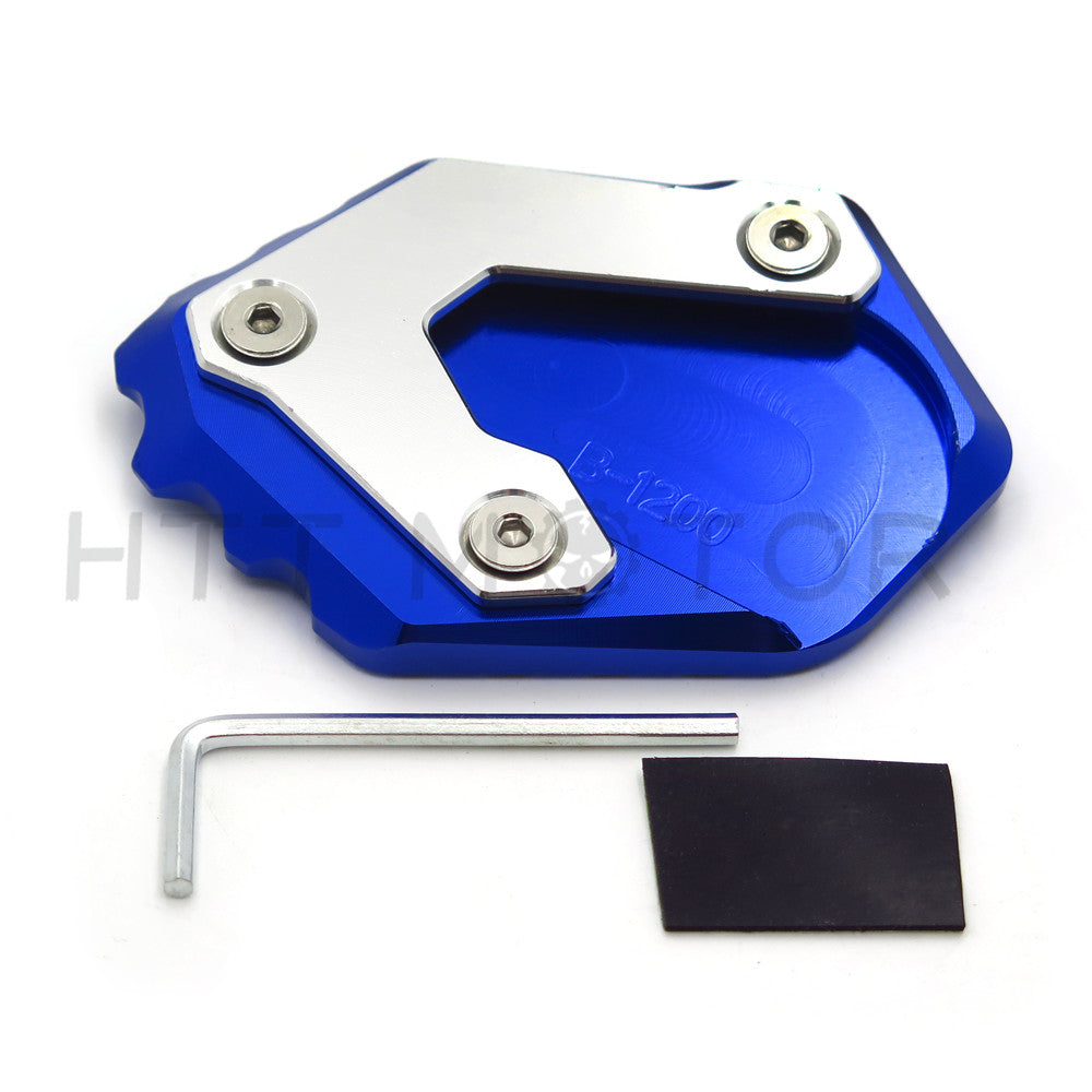 HTTMT- NiceCNC Side Stand Kickstand Pad Extension Plate for BMW R1200GS LC 2013-2018??BLUE
