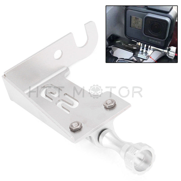 HTTMT- Motorcycle Left Camera Mount Bracket For BMW R1200GS GS LC /ADV Adventure 14-16