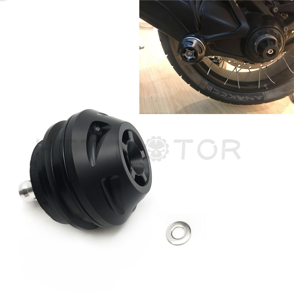 Rear Swingarm Slider Frame Slider Protector For BMW R1200GS USA Black