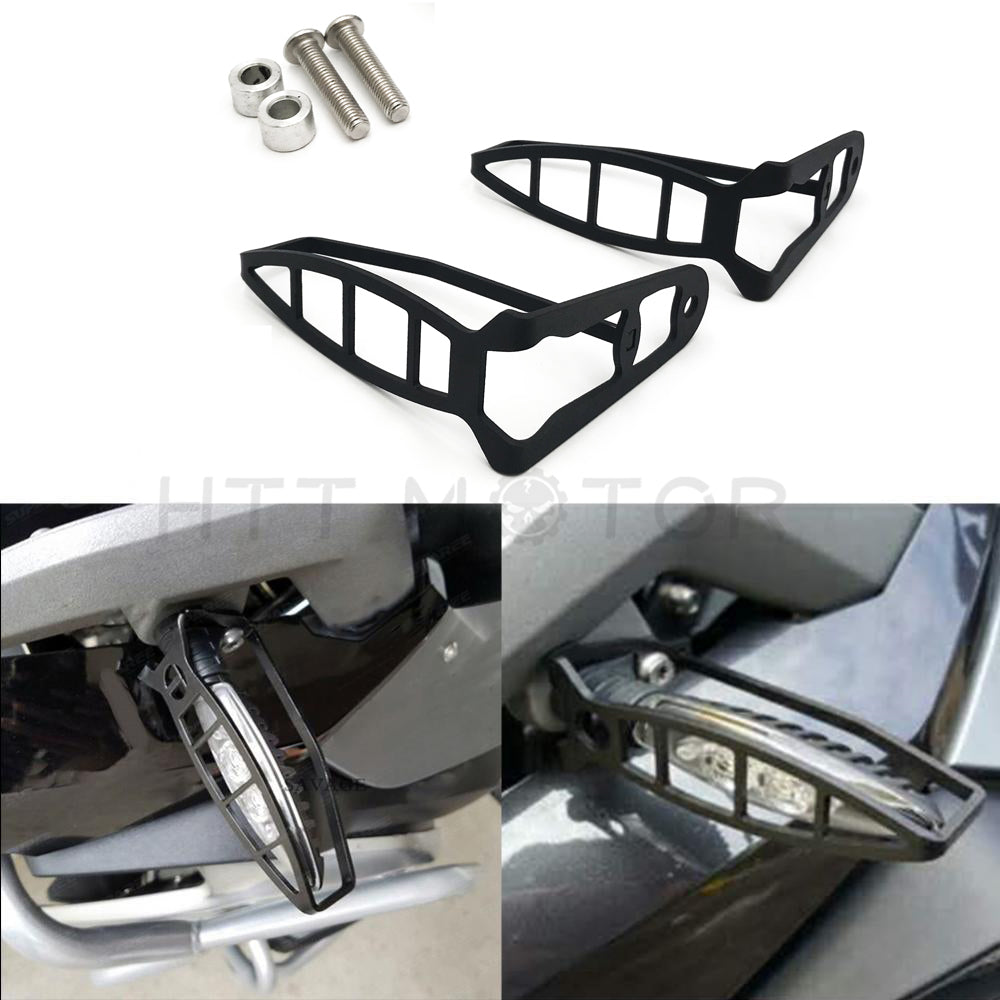 Rear Turn Signal Light Cover Guard Indicator Protector Shields For BMW F800GS 15