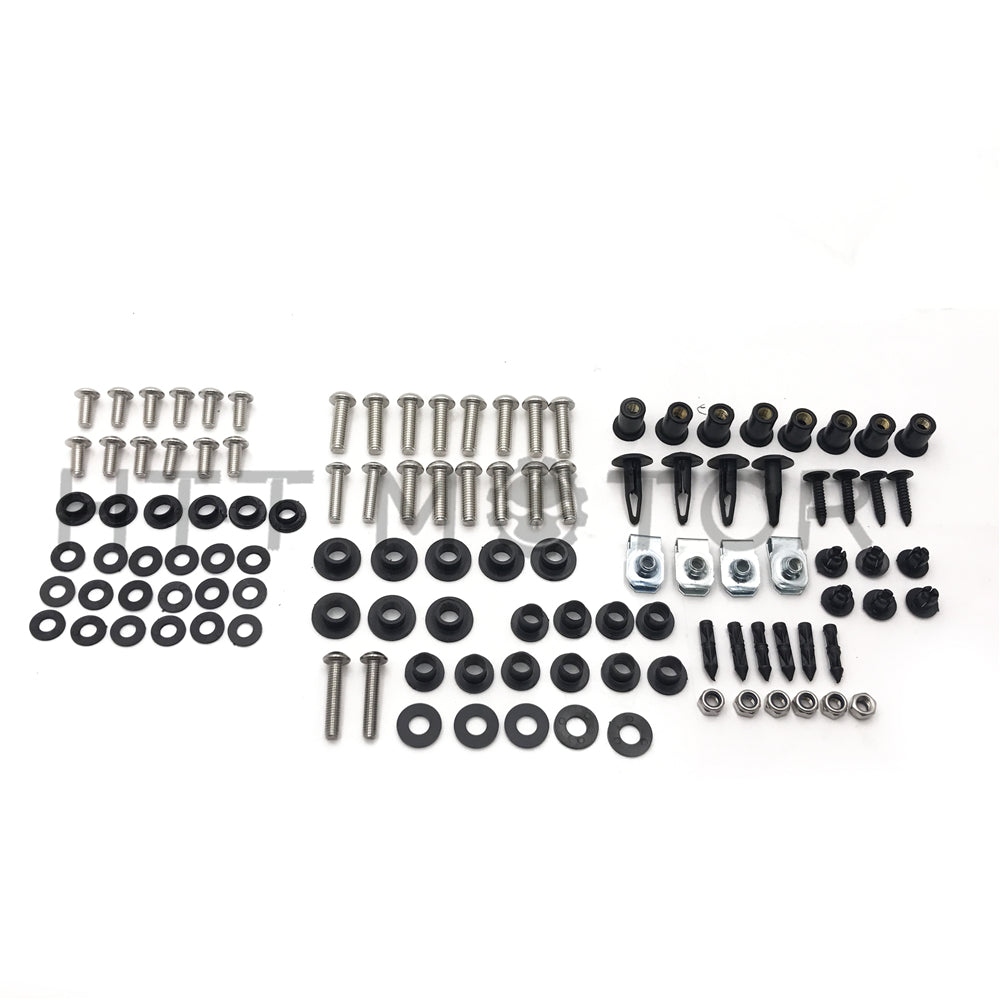 HTTMT- Fairing Bolt Kit Body Work Screws Nuts Fasteners For Honda CBR 600 F4 F4i 99-07