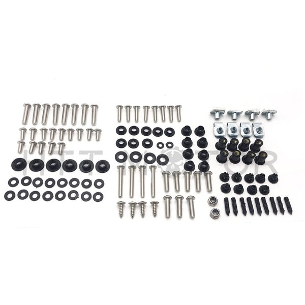 HTTMT- Complete Fairing Bolt 119 Hardware Kit Screw Washer For Honda CBR1000RR 08-12
