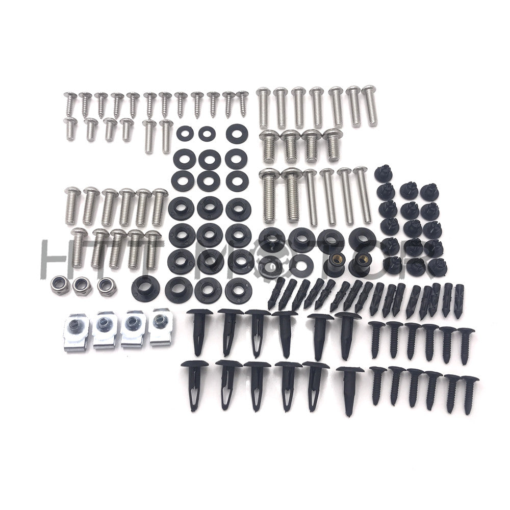 HTTMT- For 08-15 Suzuki Hayabusa GSX-R1300 Fairing Bolt Kit Screw Bolt Fastener Complete