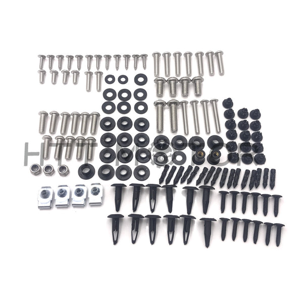 HTTMT- For 08-15 Suzuki Hayabusa GSX-R1300 Fairing Bolt Kit Screw Bolt Fastener Complete