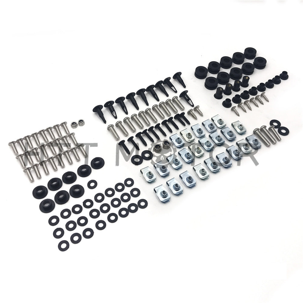 HTTMT- Motors Body Fairing Mounting Screws Bolt Kit Washers For Yamaha YZF-R6 99-02 New