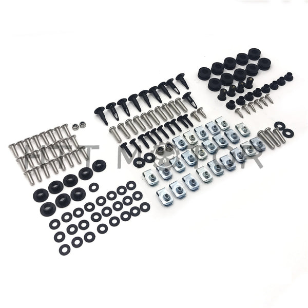 HTTMT- Motors Body Fairing Mounting Screws Bolt Kit Washers For Yamaha YZF-R6 99-02 New