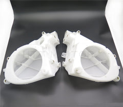 Inner Fairing Speaker Enclosures For Harley Touring Electra Glide 2014-2023 – Unpainted White ABS