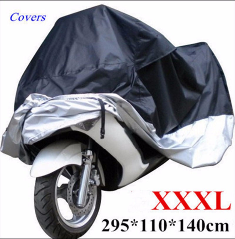 Protective Dust Waterproof Cover for Motorcycle Street Bikes Outdoor Indoor XXXL