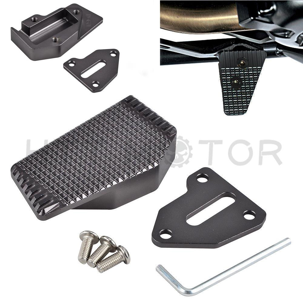CNC Rear Brake Pedal Lever Tip Plate Extension Pad for Ducati 696 796 795 M1100