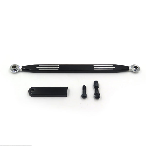 HTT Motorcycle Parts Black CNC Shift Linkages "Horlay Davidson" Engraved Emblem For Harley Davidson Bad Boy FXSTSB FLSTSB Fat Boy FLSTFSE FLSTFSE2 CVO FXSBSE Electra Glide FLHTCSE FLHTCSE2 FLHTKSE