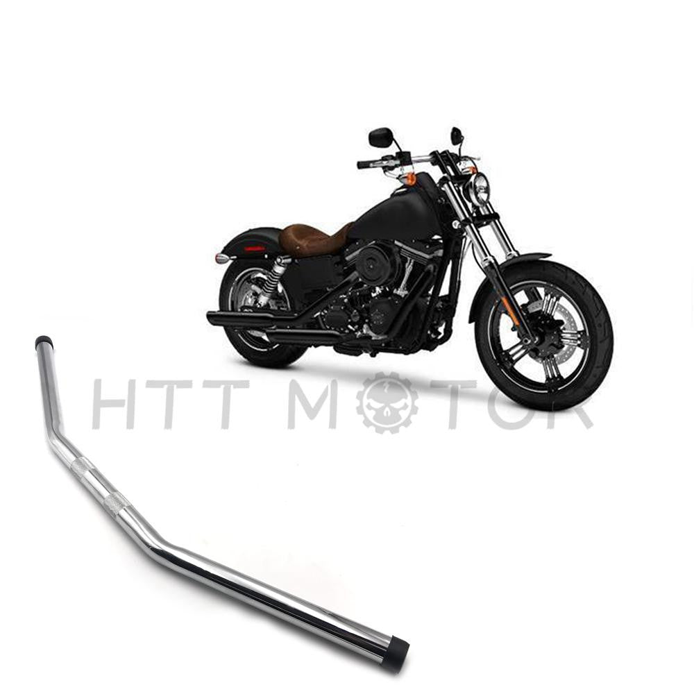Chrome 1" Drag Bar Handlebar For Harley Sportster XL Softail Dyna Chopper Bobber | UK
