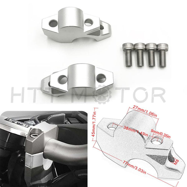 ?28mm Handlebar Riser Moves 35mm Up 10mm Backward For 17-19 HONDA XADV X-ADV 750