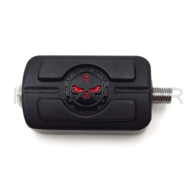 .Skull Shifter Peg For Harley Wide Glide FXWG XLH Sportster XR 1000 BLACK