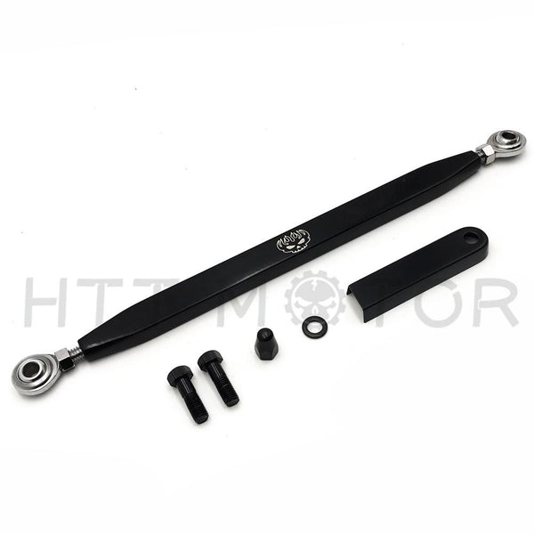 HTT Motorcycle Black Flame Skull Engraved Shift Linkage For Harley Davidson CVO Street Glide CVO Ultra Classic Electra Glide Heritage Softail Classic Bad Boy FXSTSB Blackline FXS